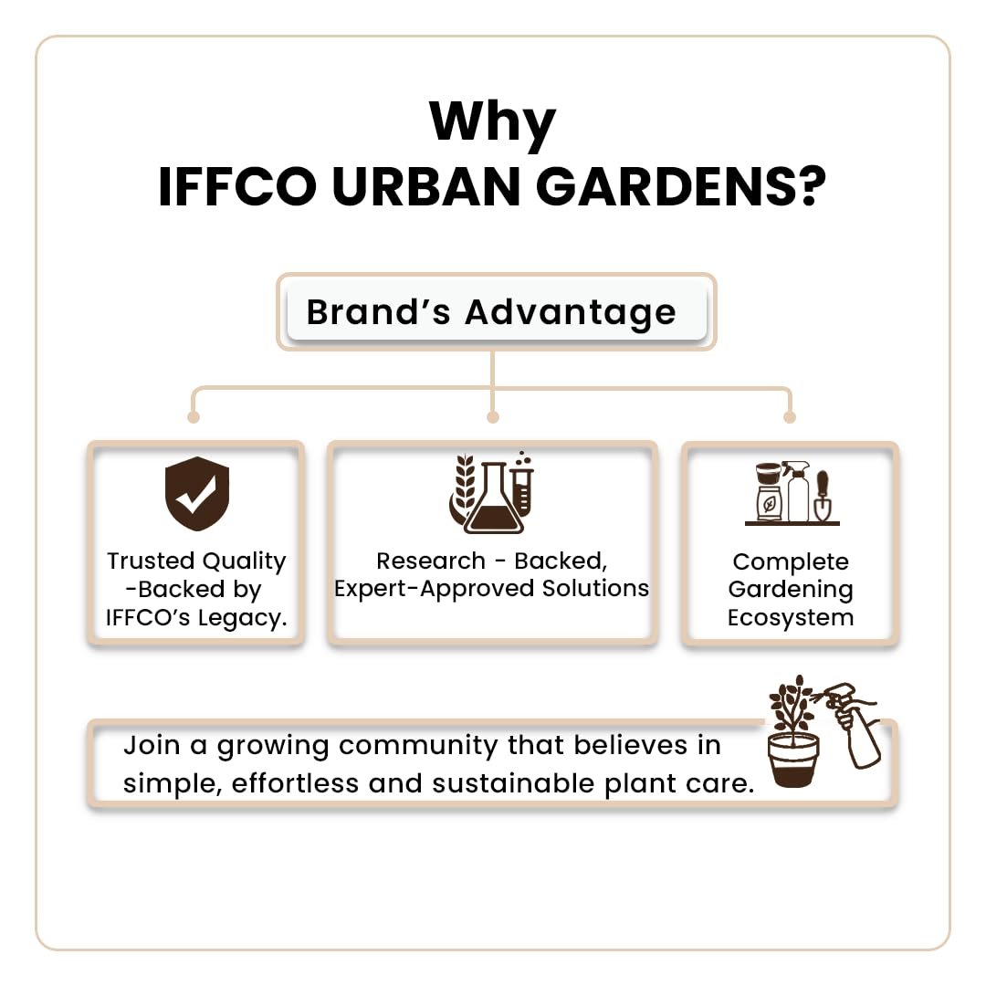 IFFCO Urban Gardens - Cow Dung Manure 5kg - Organic fertilizers for Plants & Home Gardening – 100% Composted, Odourless & Chemical-Free - Natural Soil Conditioner - Image 9