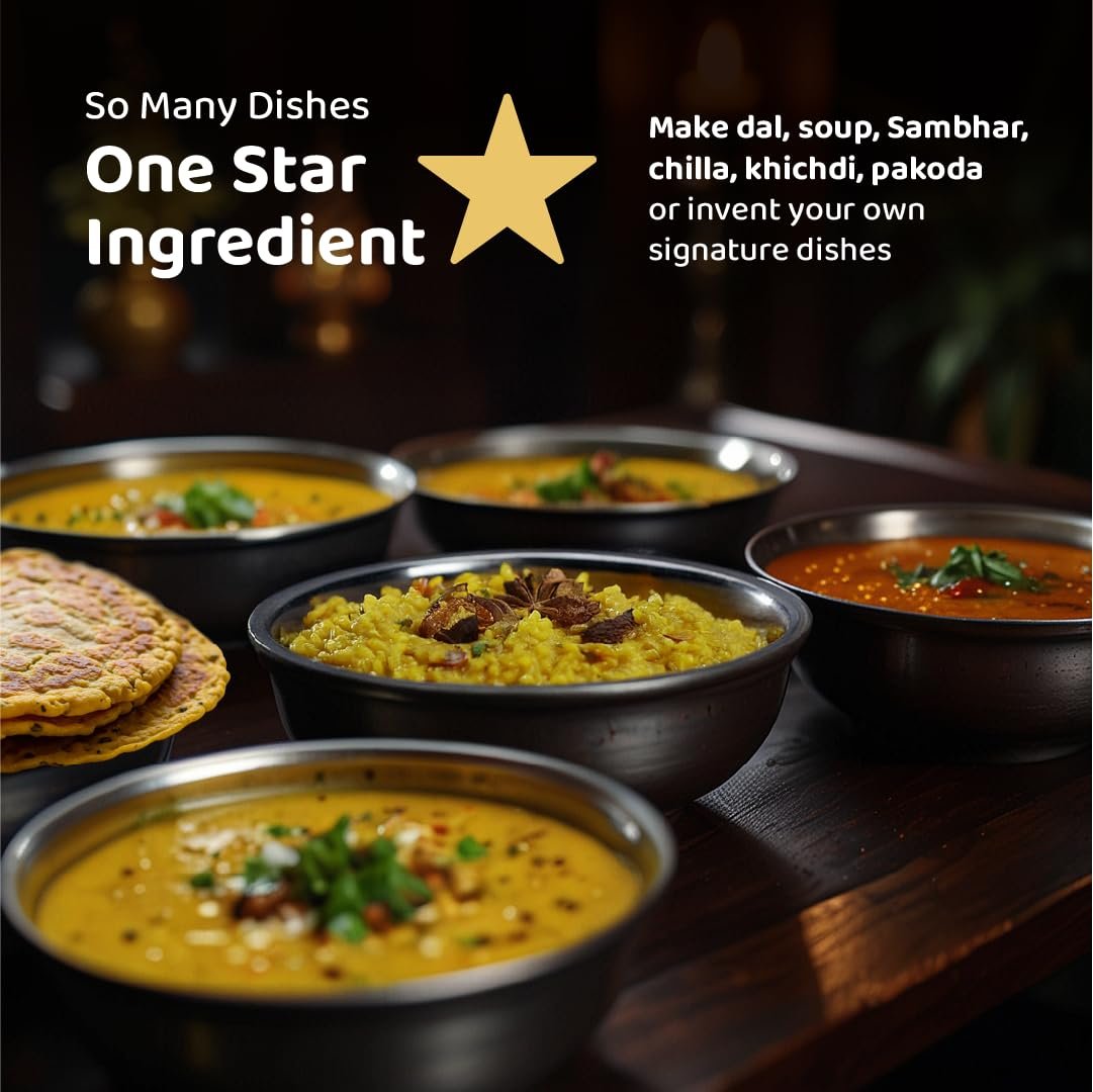 DeHaat Honest Farms | Pesticide-Free | Toor Dal 1kg | Arhar Dal | Unpolished | Naturally Contains Protein - Image 3