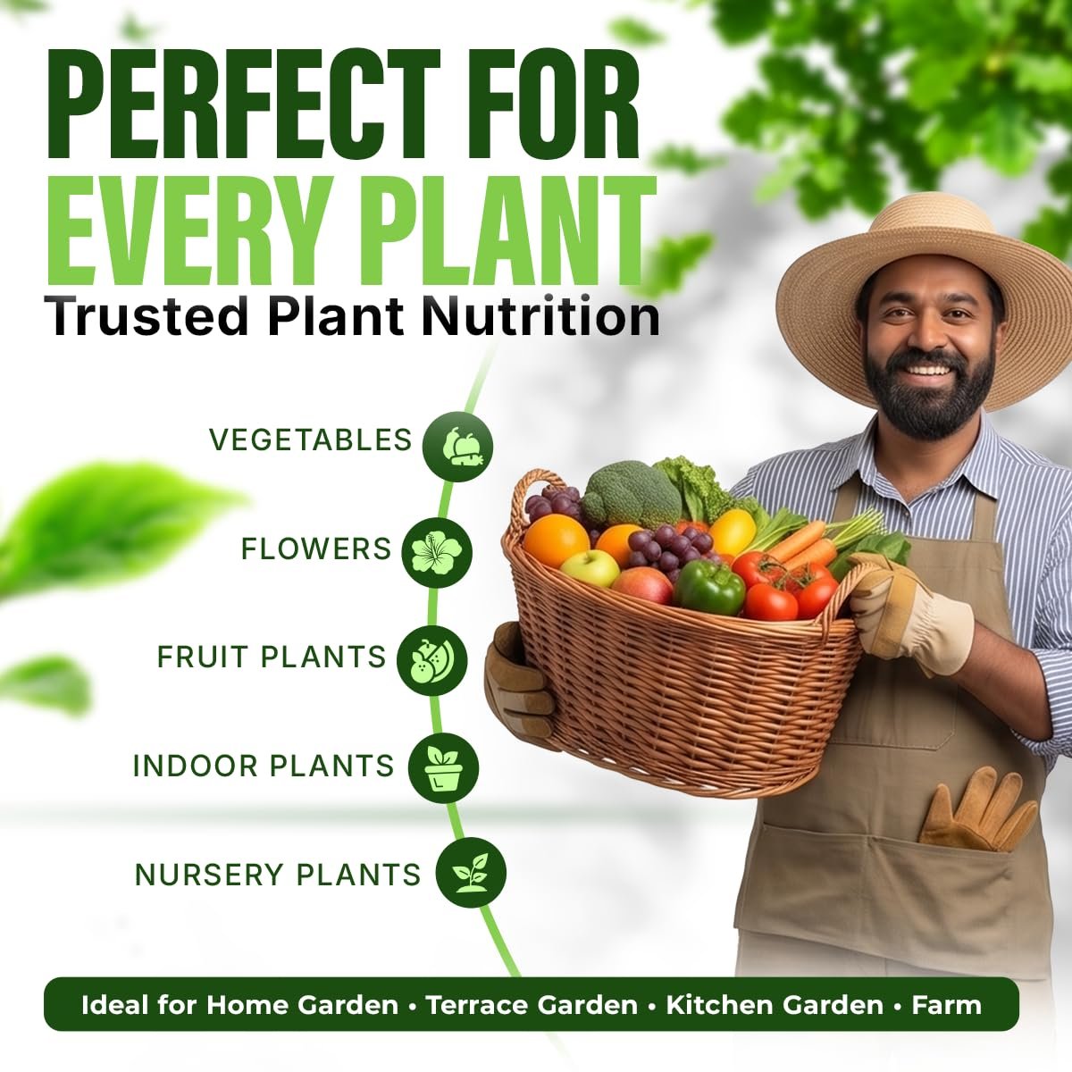 Go Garden Tricoderma Bio Fungicide for Plants 900 g | High CFU Formula (2 x 10⁸ CFU/g) | Controls Root Rot, Wilt & Soil Fungus | Boosts Soil Microbes & Plant Immunity | Organic Plant Protector - Image 6