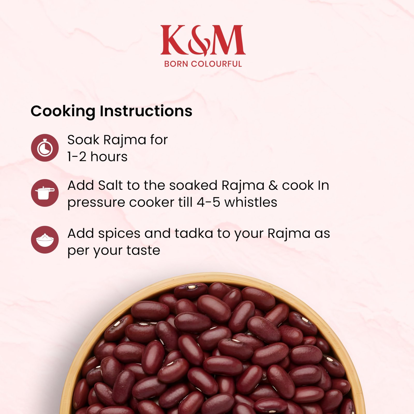 Kanz & Muhul Organic Bhaderwah Jammu Rajma 950 Gm, Creamy & Smooth Texture, Hand-Picked Red Kidney Beans Red Kidney Bean Dry | Healthy & Wholesome Food, Organic Pulses | Rich in Fiber, High Protein, No Preservatives | 950gm - Image 8