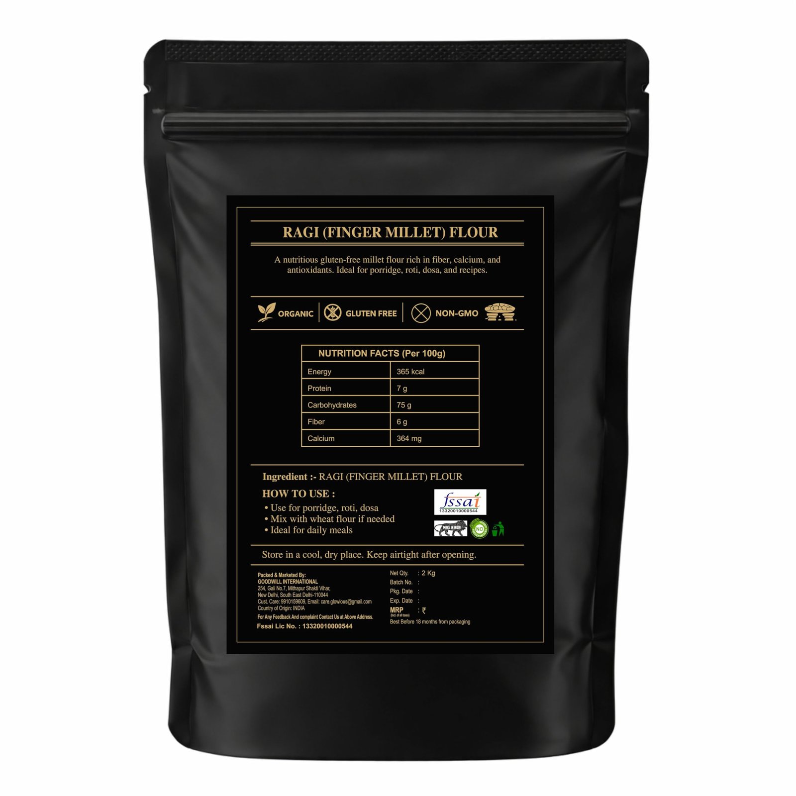 Pronatural Maize (Corn/Makka/Makai) Flour - Image 2