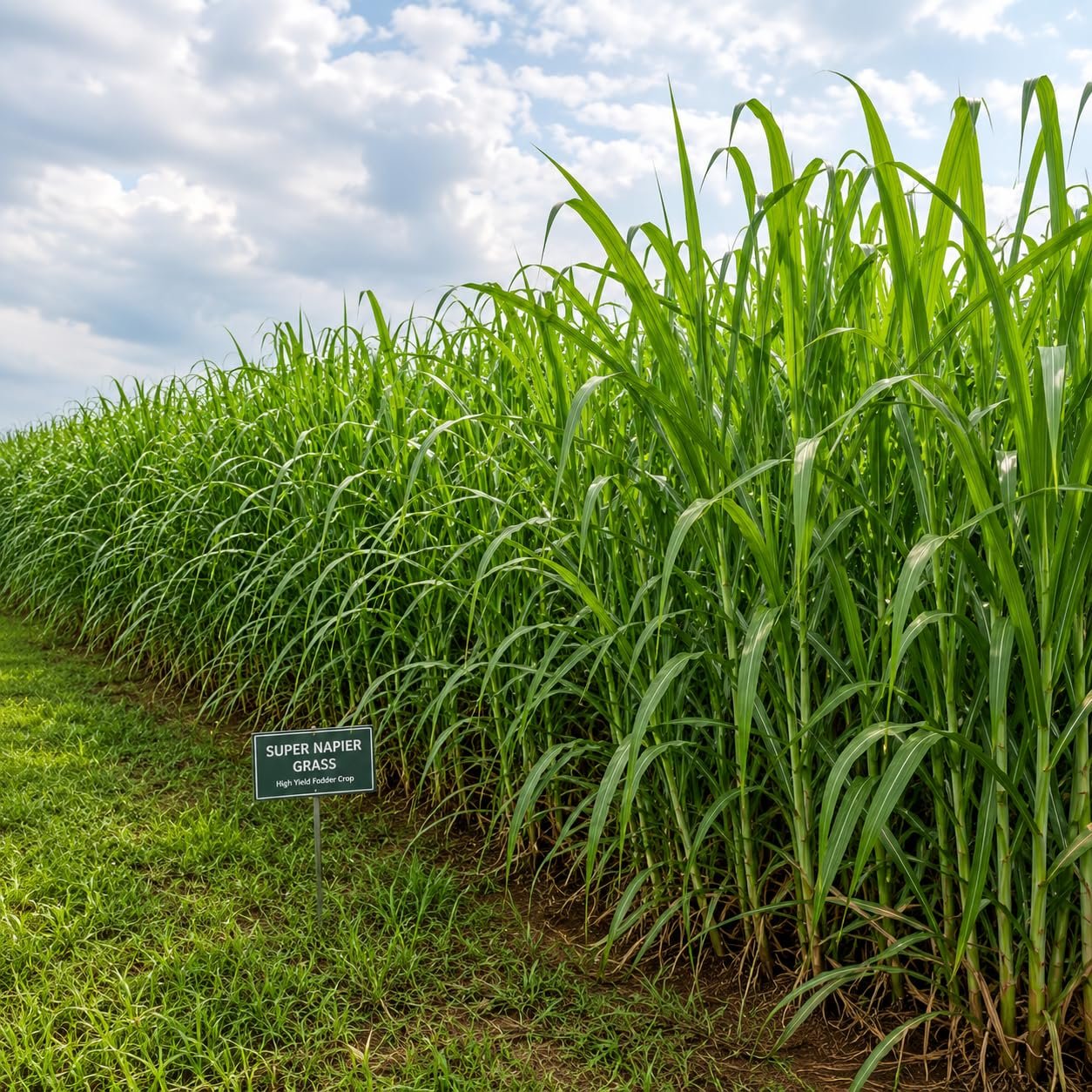 Super Napier Grass Seeds for Cattle | High Protein Hybrid Multi-Cut Green Fodder Seed for Cows, Goats & Sheep | Fast-Growing Hybrid Pakchong 1 Elephant Grass Seeds for Dairy Farms (1000 mg) - Image 4